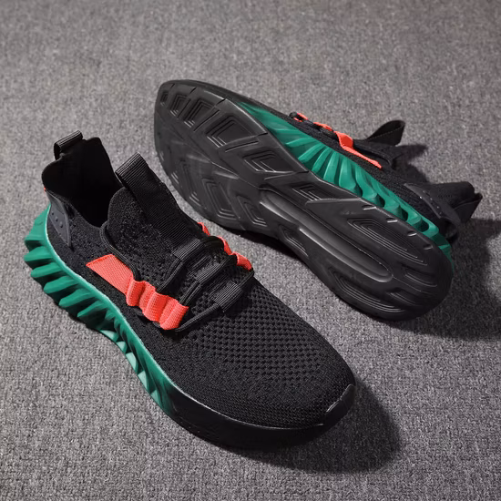 Novo verão crianças sapatos criança média malha voar tecido tênis moda coco meninos sapatos casuais